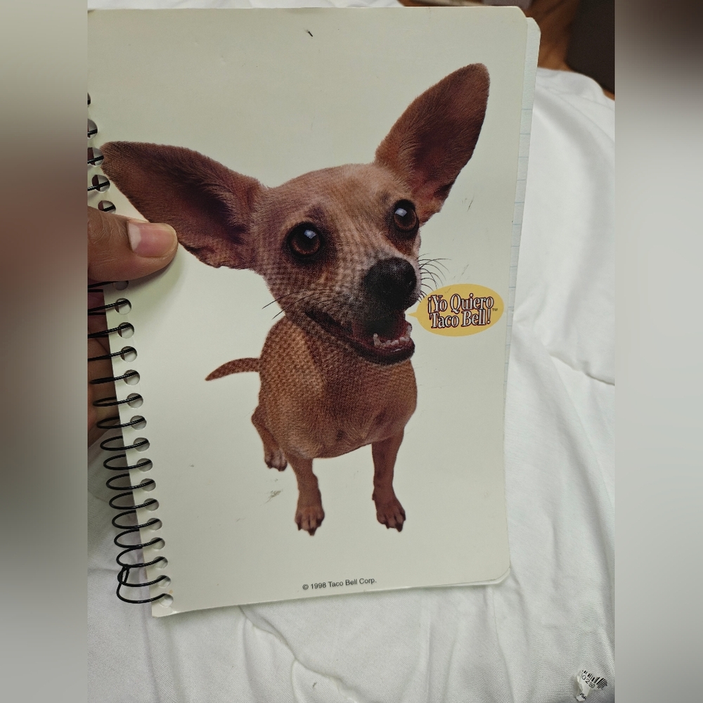 Cute Dog Spiral Notebook with Brown Cover - Picture 1 of 6